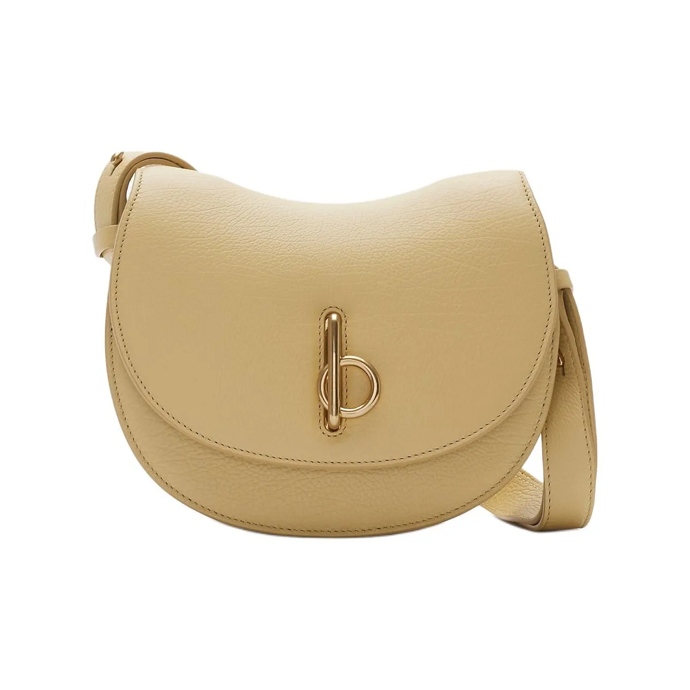 Burberry Rocking Horse Calfskin Crossbody Bag, Shoulder Bag Trumpets Women's Sand
