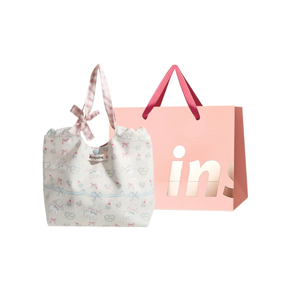 WHEELY BABY + Холст Сумка Стандартная Женская Белая