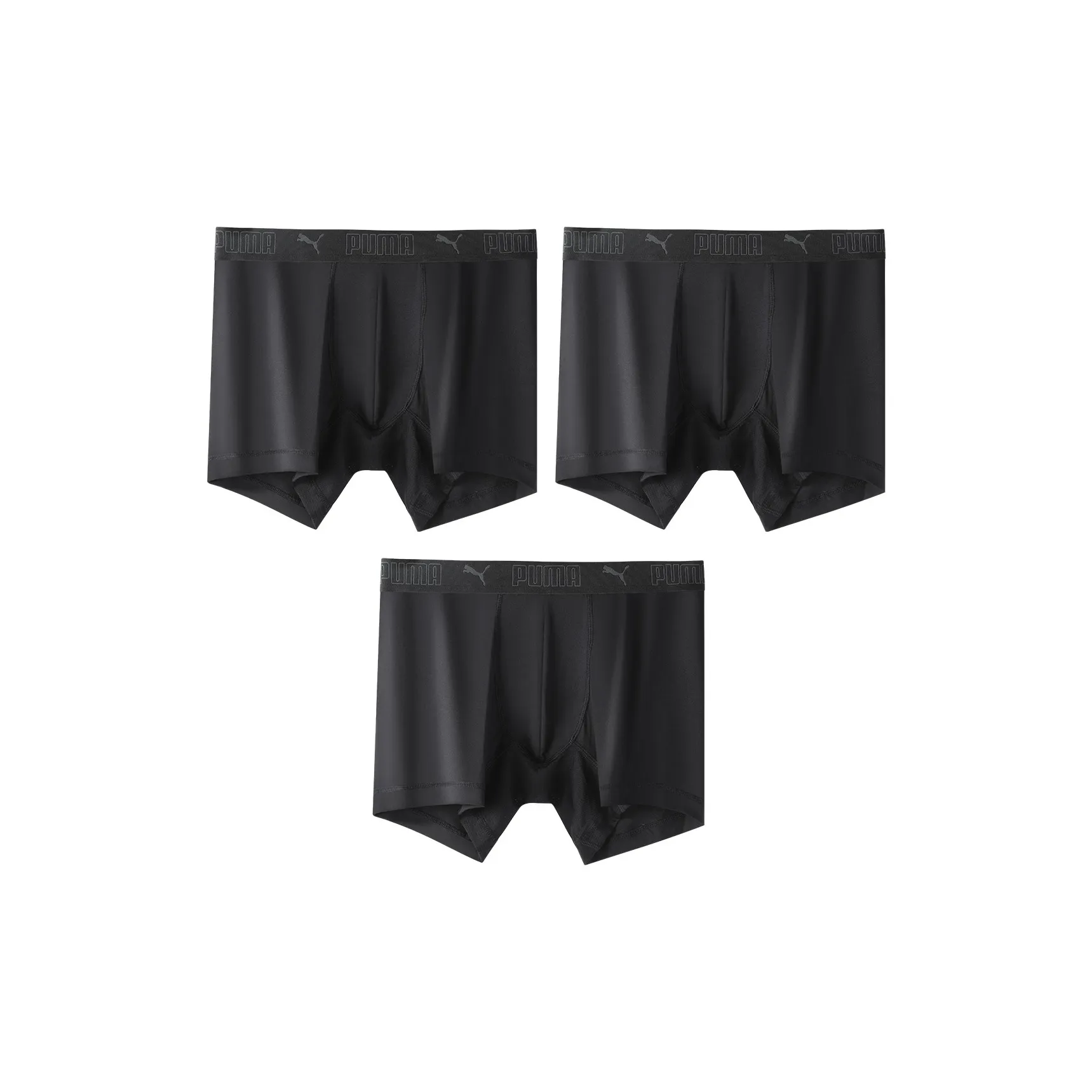 PUMA Трусы Мужские 3 упаковки черные