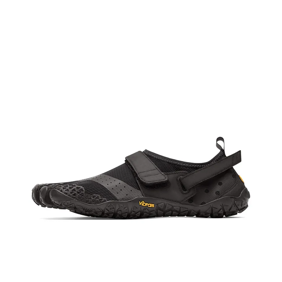Vibram Five Fingers Shoes Wear resistant Lightweight Breathable And Non slip. Low Top Training Shoes Men's Black V AQUA
