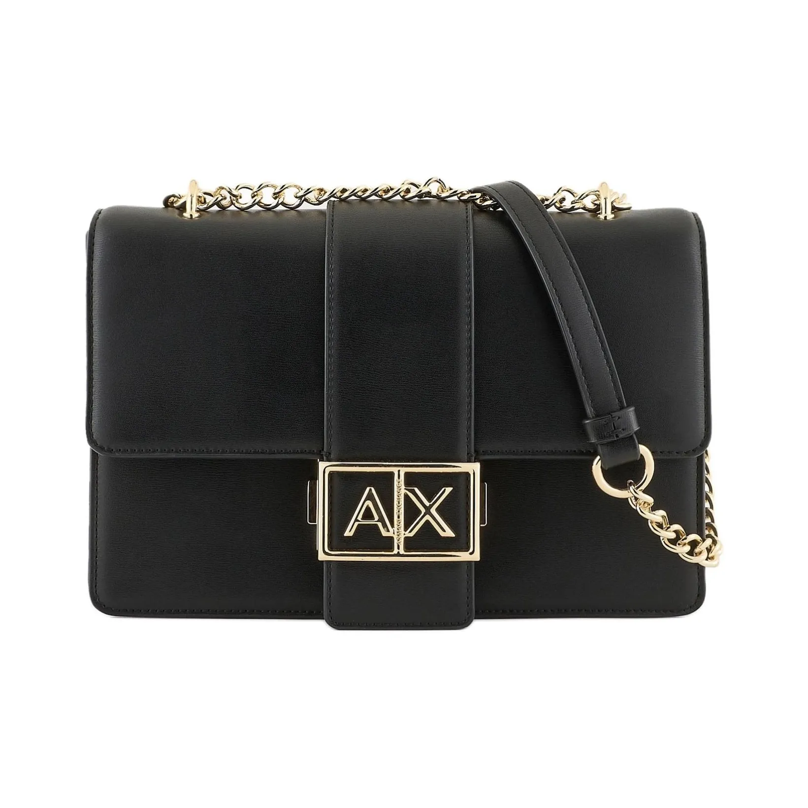 ARMANI EXCHANGEAE Polyester Shoulder Bag, Crossbody Bag Women's Black
