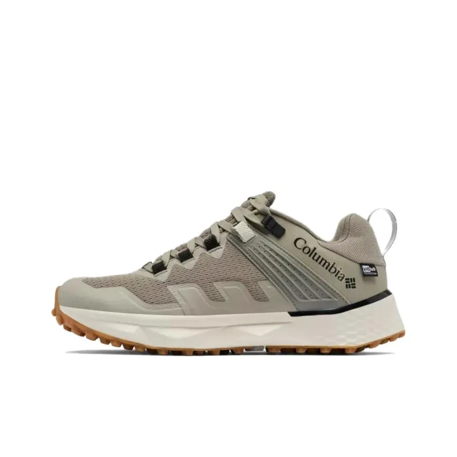 Columbia Facet 75 Anti Slip Wear Resistant Low Top Hiking Shoes Men's Green