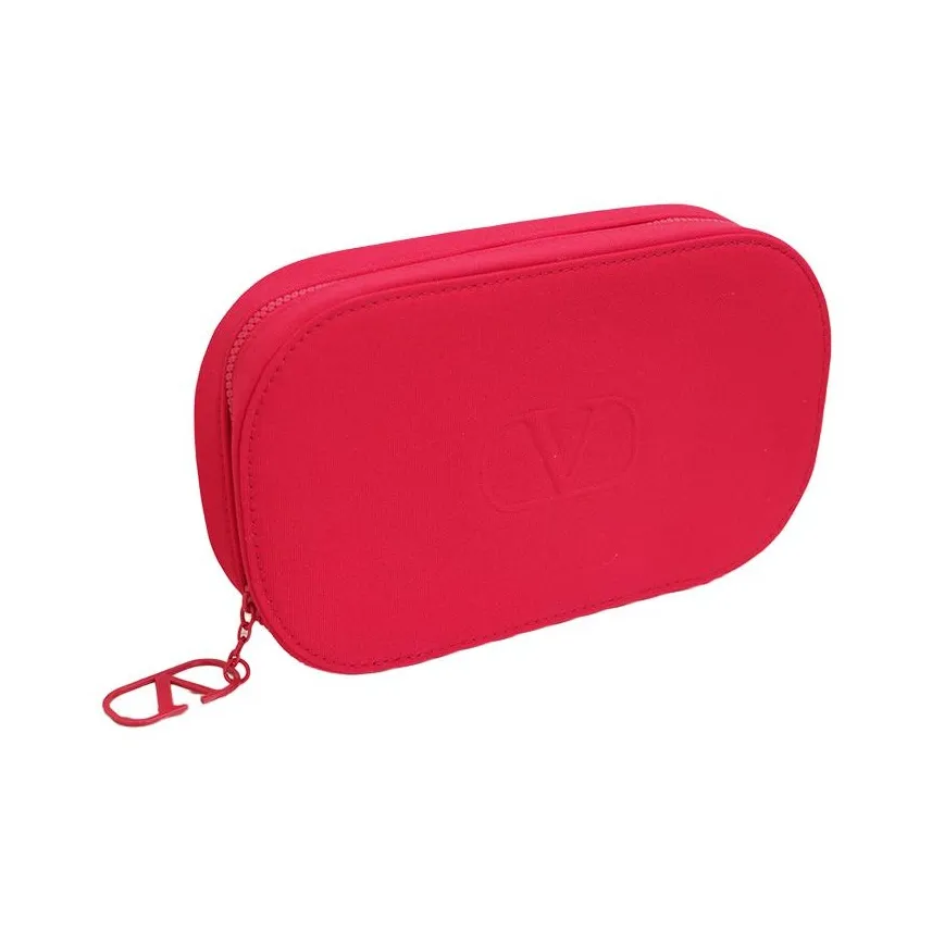 Valentino Красный Овал Косметичка для хранения