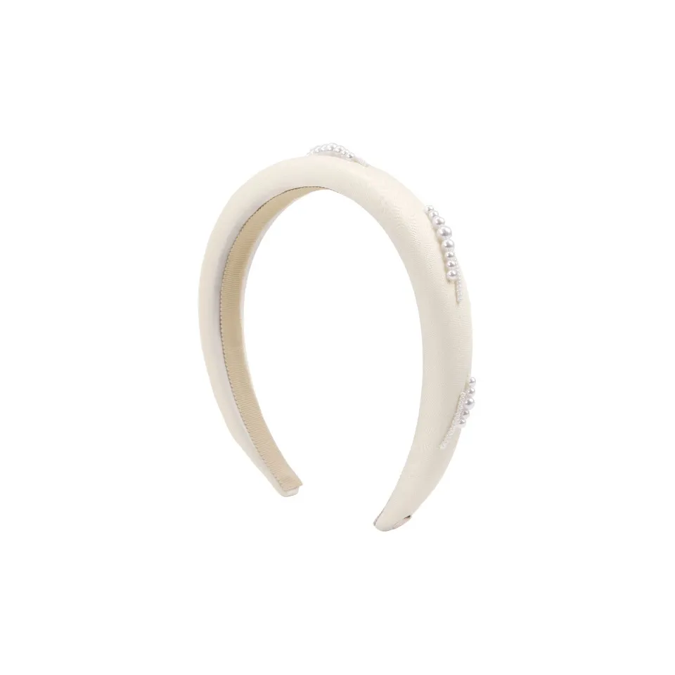 BABYBEI Height Increasing Skull Elegance Minimalist Style Handmade Gentle Blue Beige Hair Accessories Women's