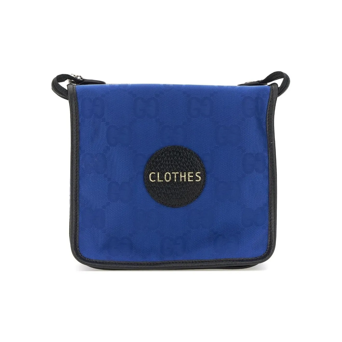 GUCCI Off The Grid Nylon Square Bag Storage Clutch Toiletry Bag Trumpets Men's Blue