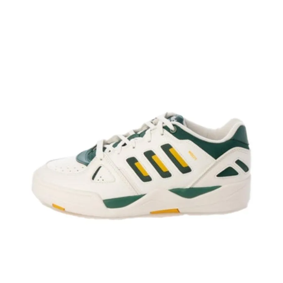 Midcity Adidas Low 'White Collegiate Green Yellow'