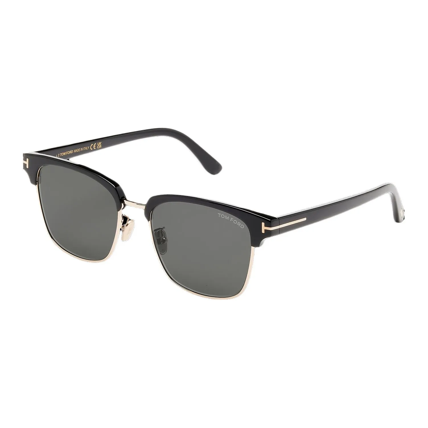 TF Irregular Shape Sunglasses Unisex Black