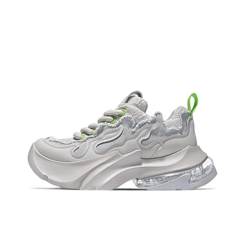SALAXI Cushioning Support Height Increasing Low Top Chunky Sneakers Unisex