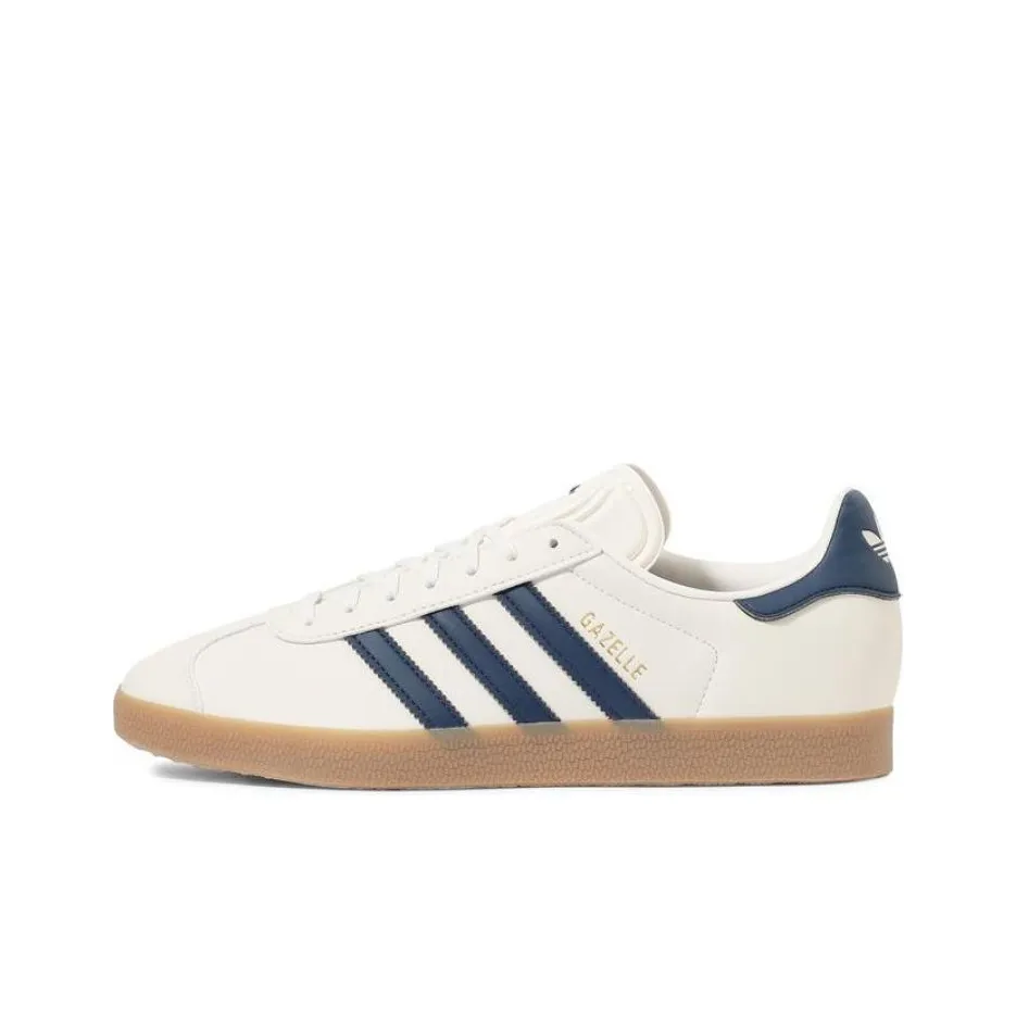 Adidas Gazelle Cloud White Dark Blue Women's