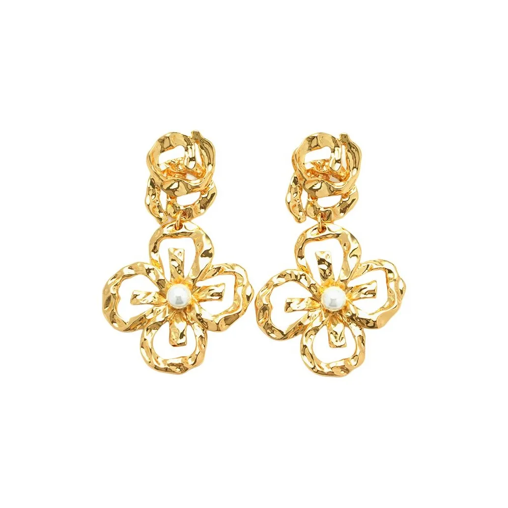 HYMAN KEVIN Серьги из меди и сплава женские