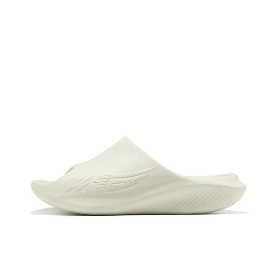 QIAODAN Flying Shadow Slippers 2,0 Устойчивые к истиранию Массажные Слипоны Женские Бежевые