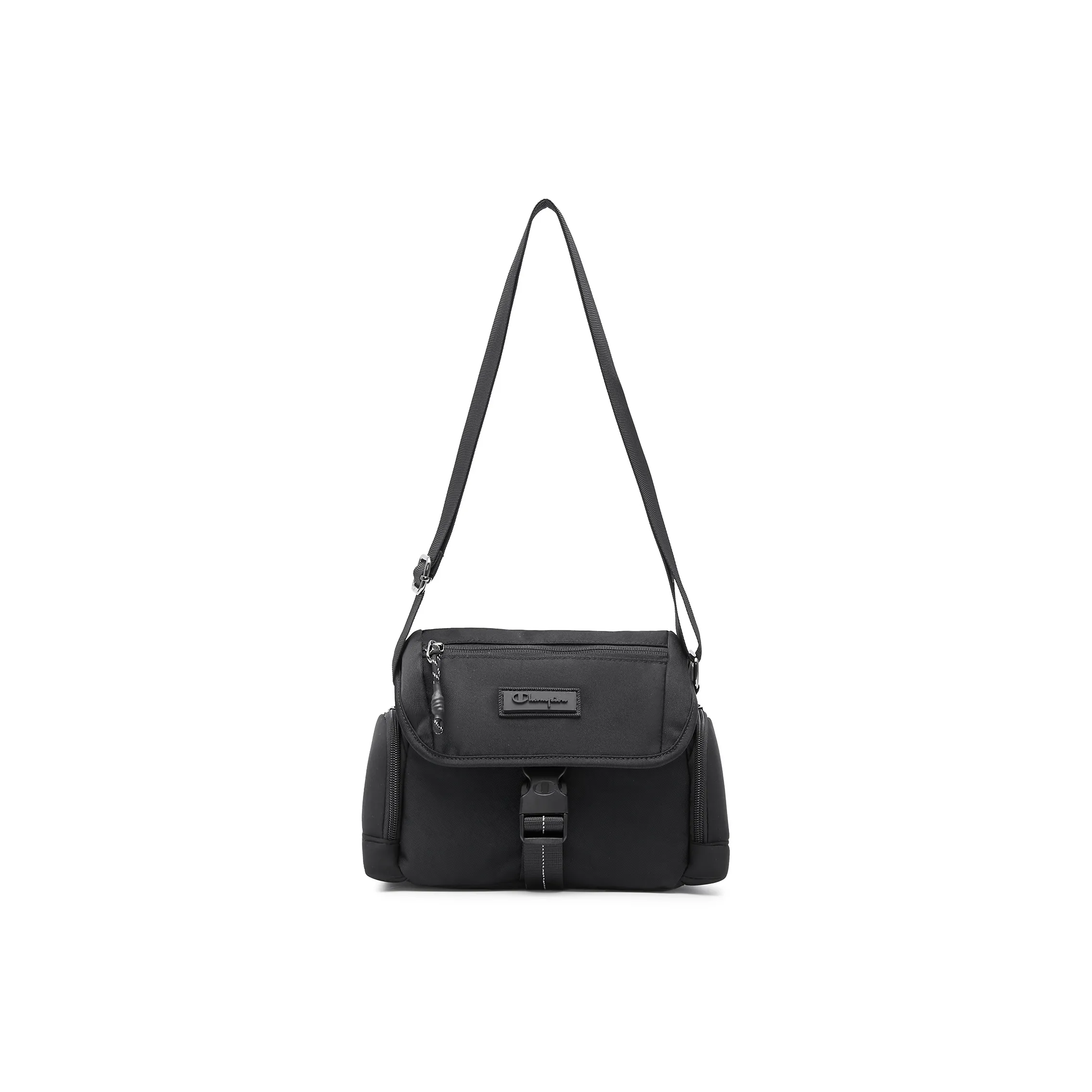 Champion Fabric Crossbody Bag Regular Unisex Khaki/Black