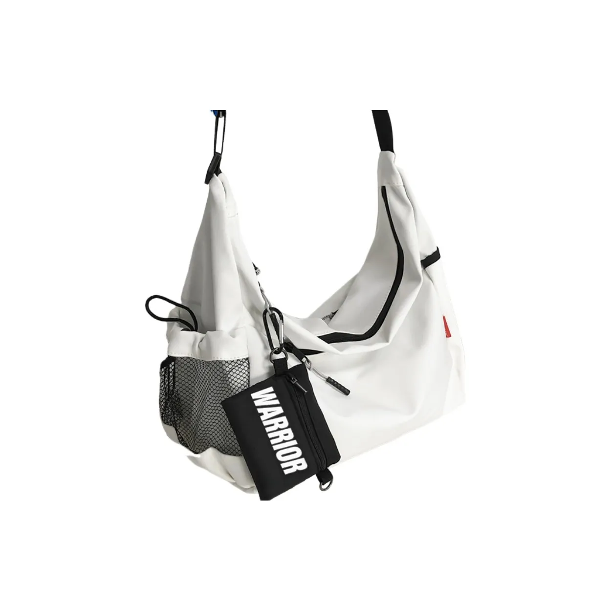 Warrior Нейлоновые сумки через плечо сумка на плечо большой унисекс белый черный