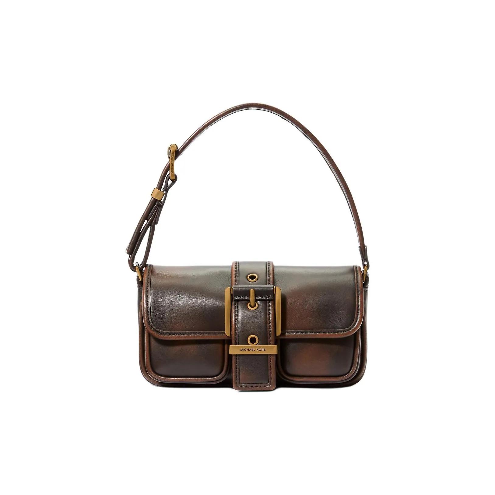 MICHAEL KORS Кожа Сумка Сумка через плечо Экстра Маленькая Женская Шоколадная