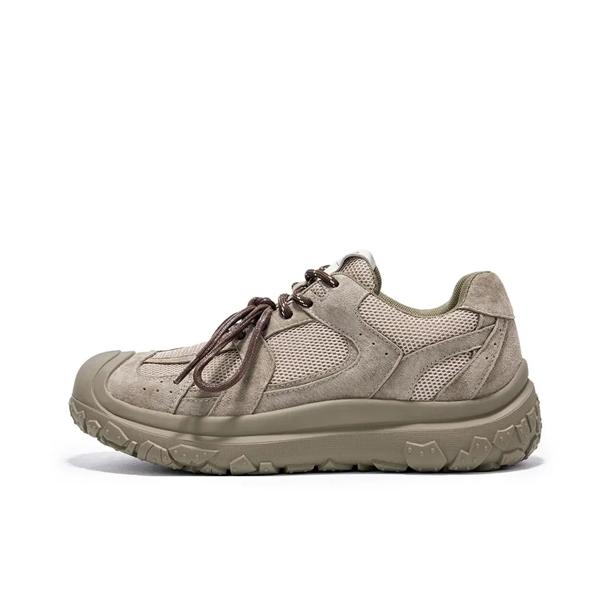 JOSINY Ugly-Cute Breathable Mesh Cushioning Rubber Slip-Resistant Hiking Shoes Outdoor Sports Casual Shoes Women's