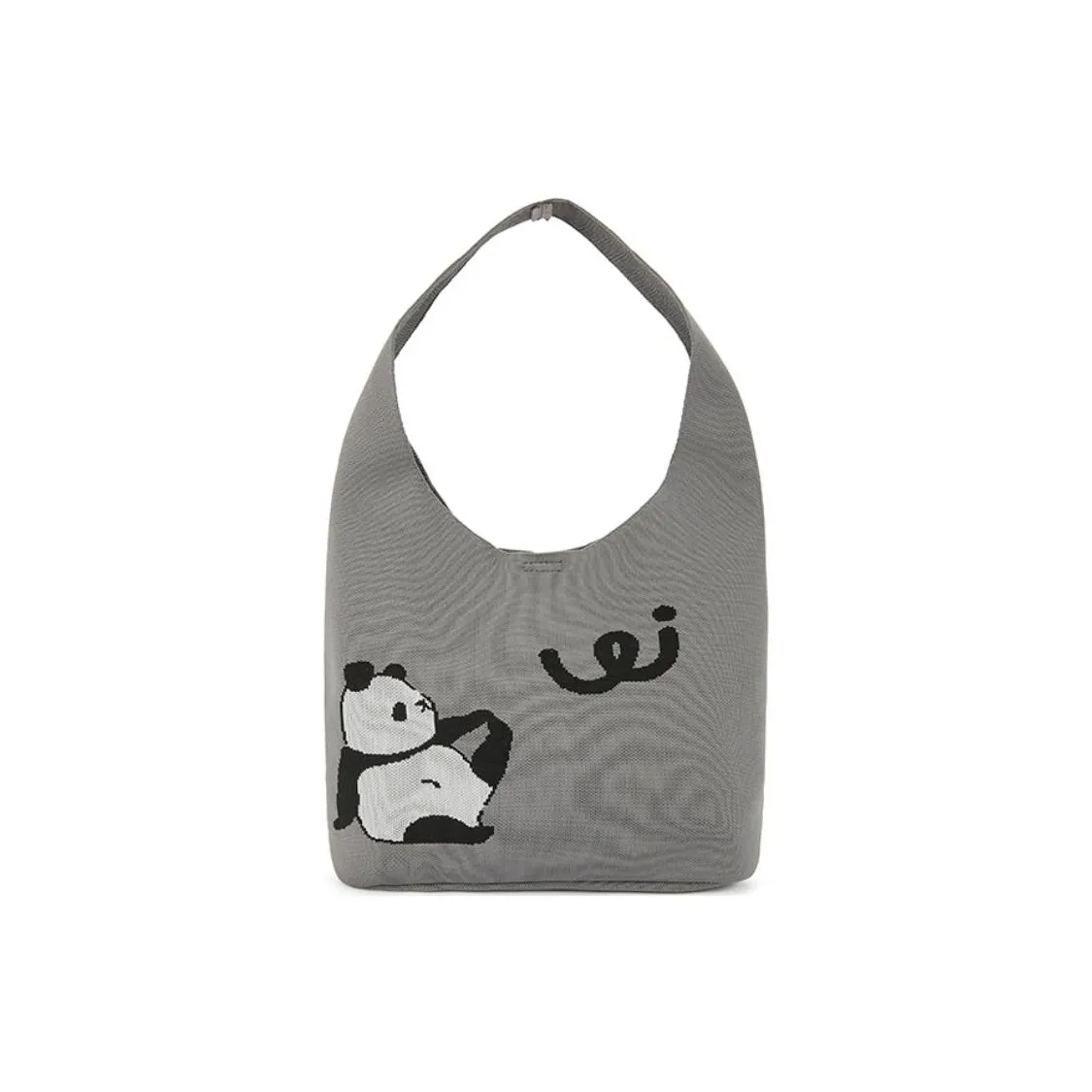 Hotwind Ткань Хобо Сумка Плечевая Сумка Сумка Средний Размер Женская Темно-Серый