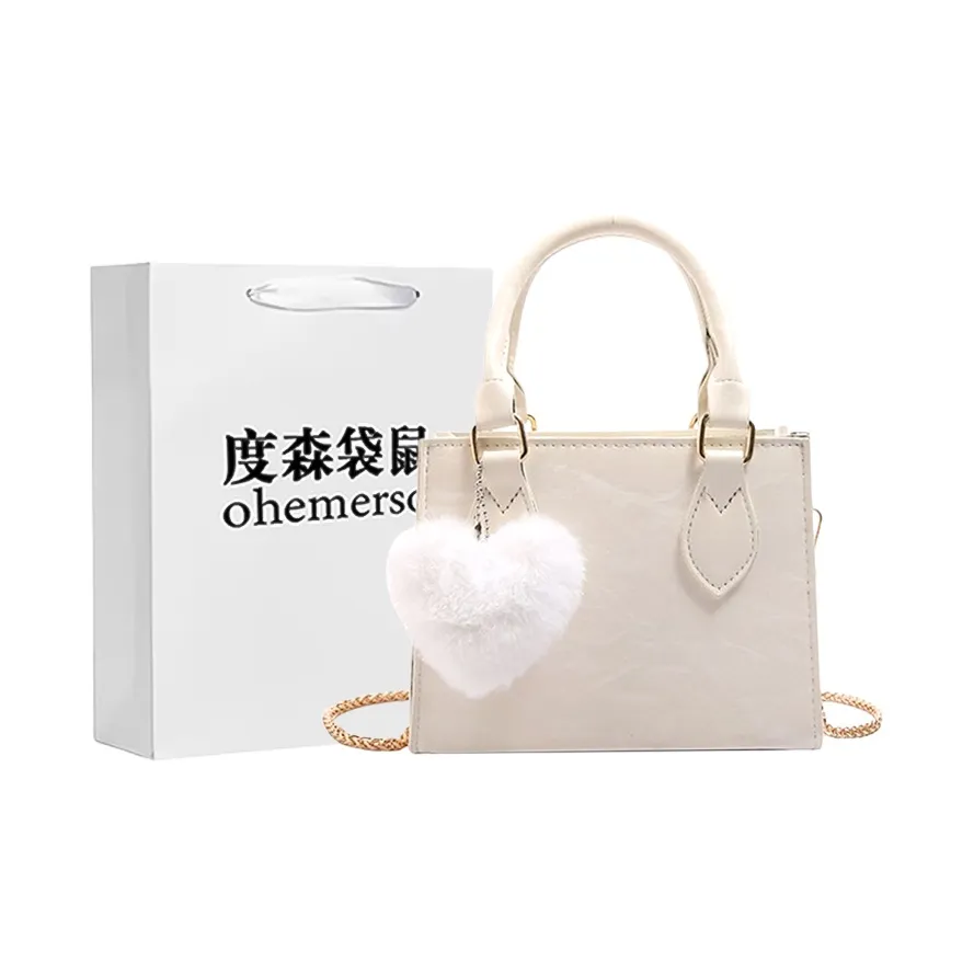 Dusen Kangaroo ПУ (полиуретан) Одно плечо Сумка Женская Айвори Черный Зеленый Синий Розовый