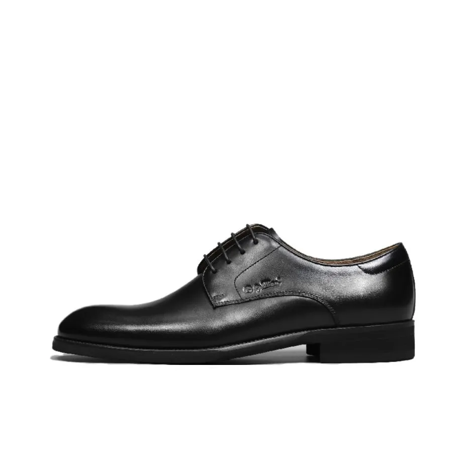 GOLDLION Dress Shoes Men's Black