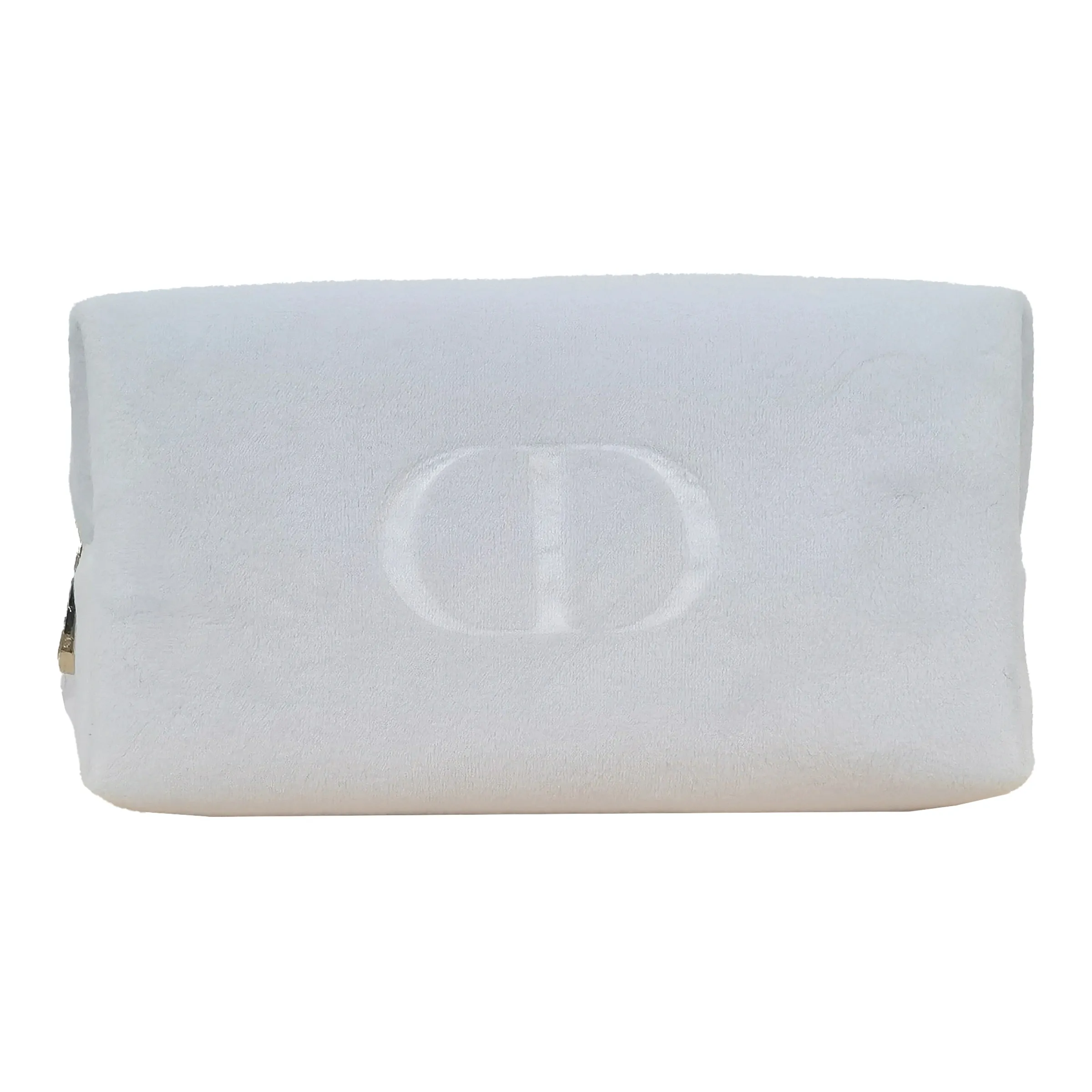 DIOR Off Белый Фланелевый Косметичка с Инструментами Портативный