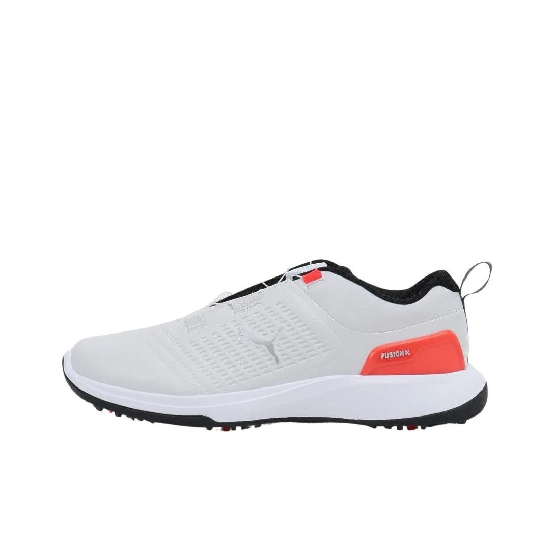 PUMA Grip Fusion Fle Low Top Golf Shoes Men's White