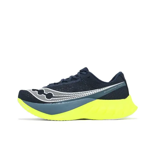 Saucony Endorphin Pro 4 Беговые кроссовки Низкие Морской синий Мужские