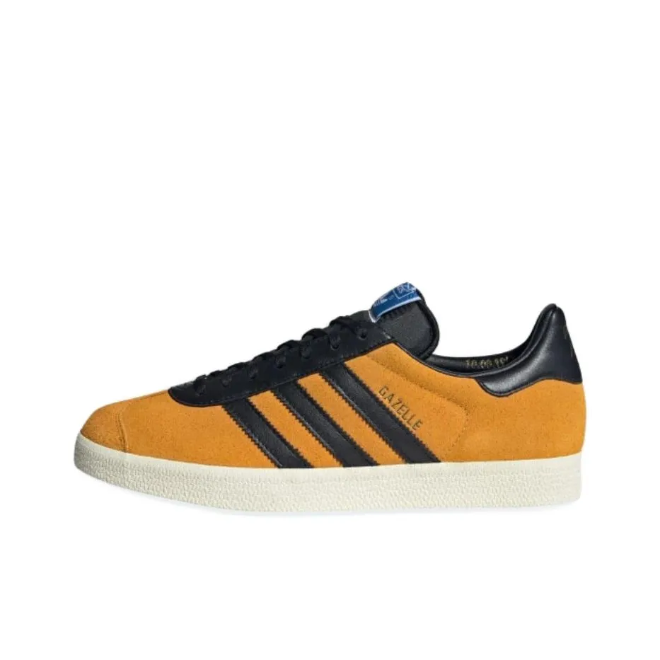 Adidas Originals Gazelle Low Топ Скейтборд Кроссовки Унисекс Желтый