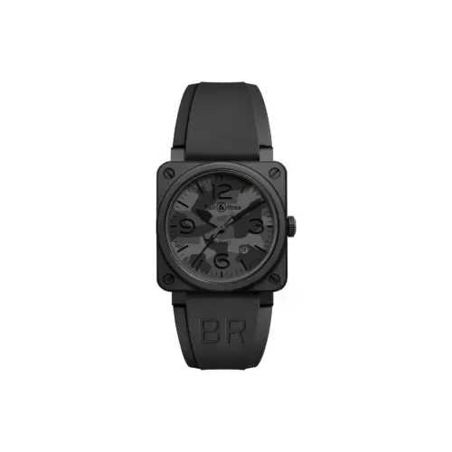 BELL & ROSS Автоматический Механический Часы Мужские Movement 42 мм Черные
