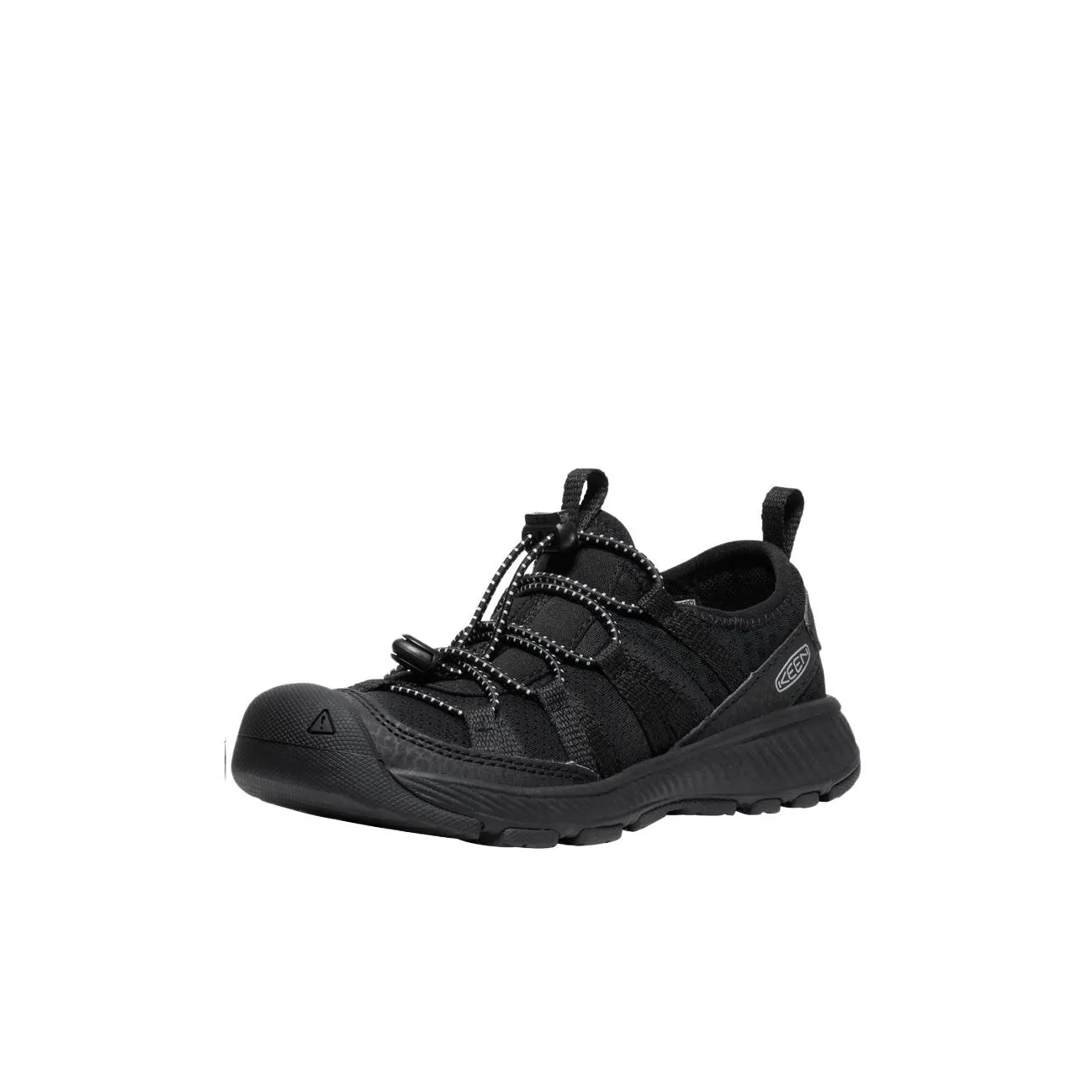 KEEN Motozoa Slip-Resistant Abrasion-Resistant Low Top Детская Туристическая Обувь Черная для Дети Возрастом 3-7 Лет
