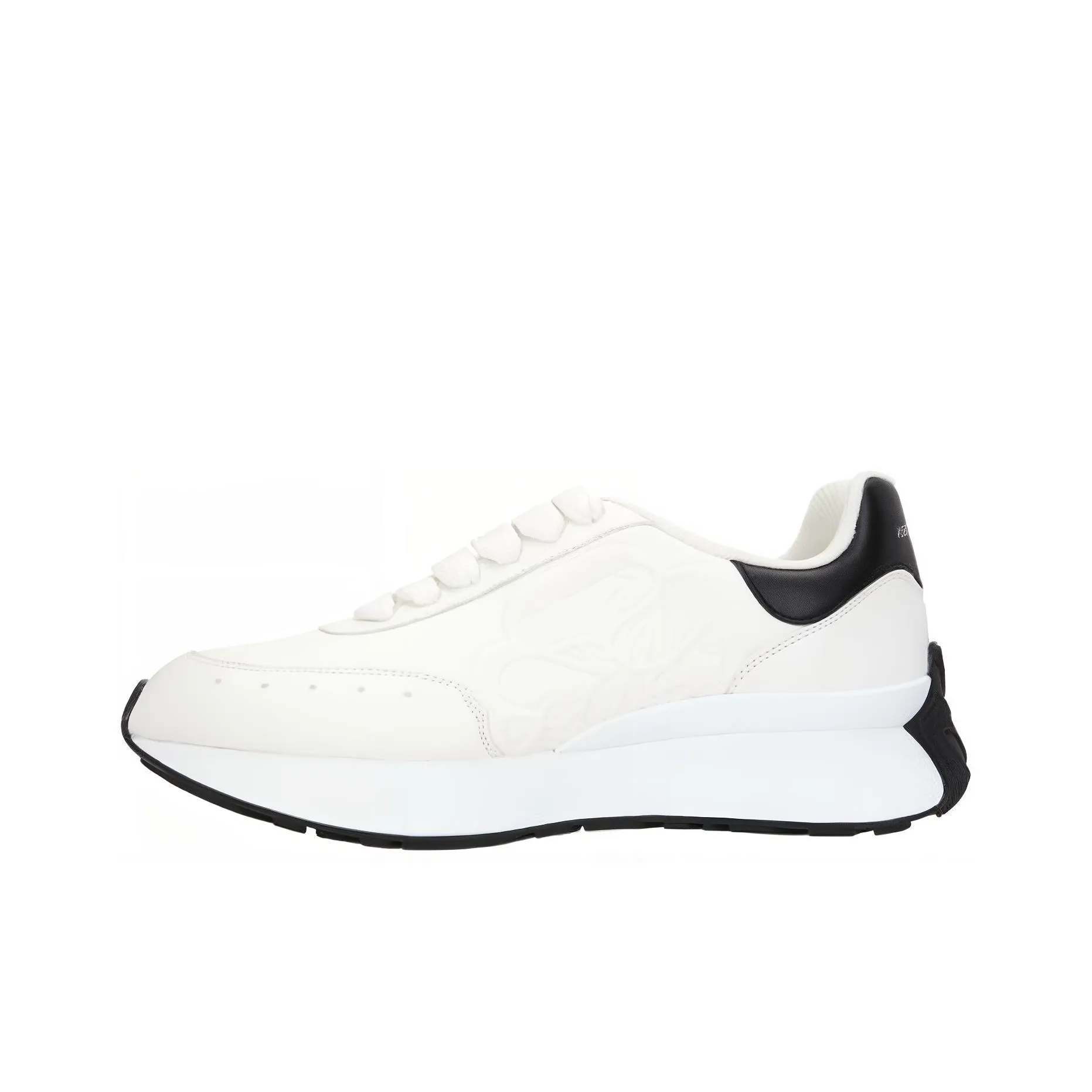 Alexander McQueen Sprint Runner White Black Women's