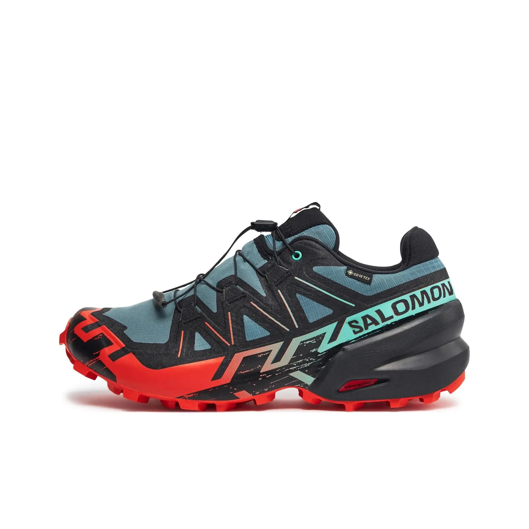 SALOMON Speedcross 6 Running Shoes Men Low-Top Blue/Black