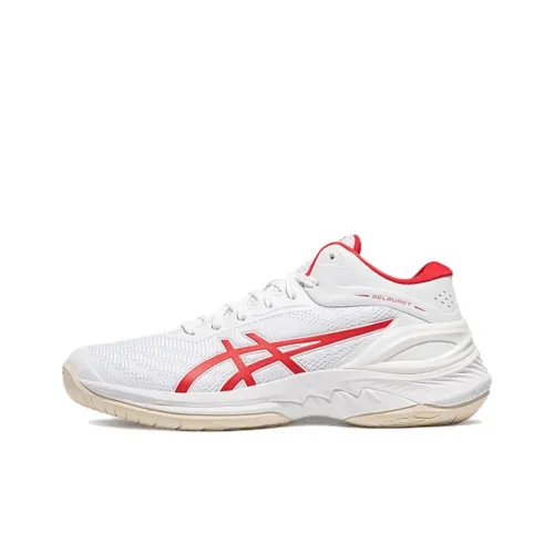 Asics GELBURST 28 Баскетбольные кроссовки Низкие Белый/Красный Мужские