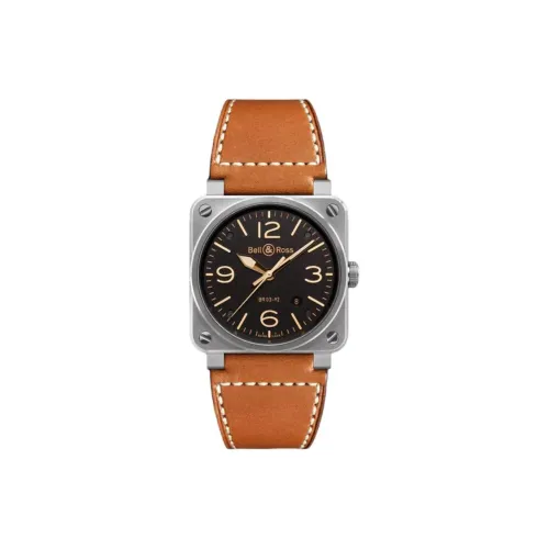 BELL & ROSS Автоматический Механический Часы Мужские Movement 42 мм Черные