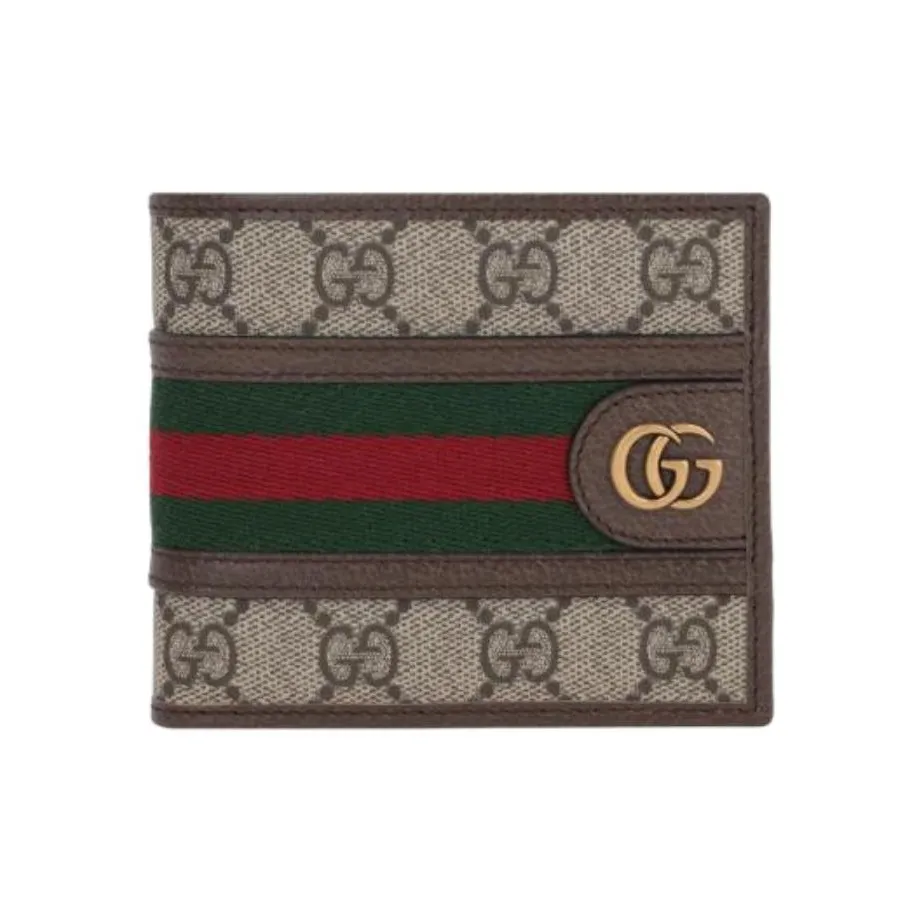 GUCCI Monogrammed Bifold Wallet