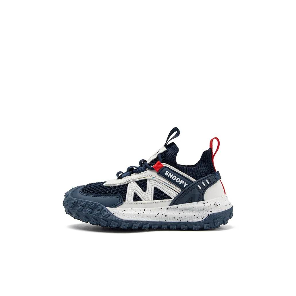 SNOOPY Slip-resistant Амортизация Устойчивость к истиранию Дышащие Детские Лайфстайл Обувь Темно-синий Детский