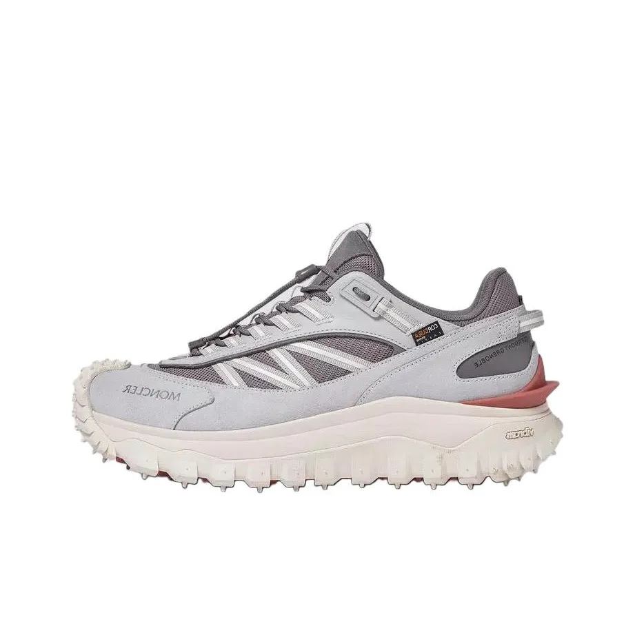 Moncler Trailgrip Low Top Casual Shoes Men's Gray