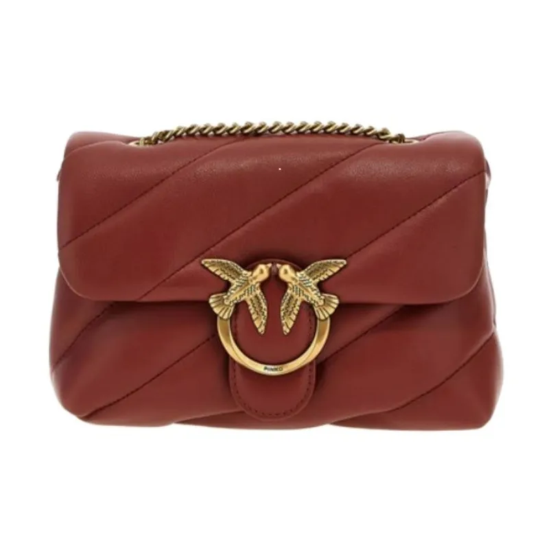 PINKO Love Puff Quilted Mini Shoulder Bag