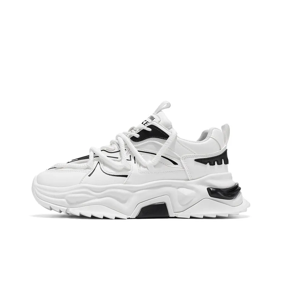 PNKE Противоскользящий и Износостойкий Увеличивающий Высоту Низкий Топ Повседневный Мужской