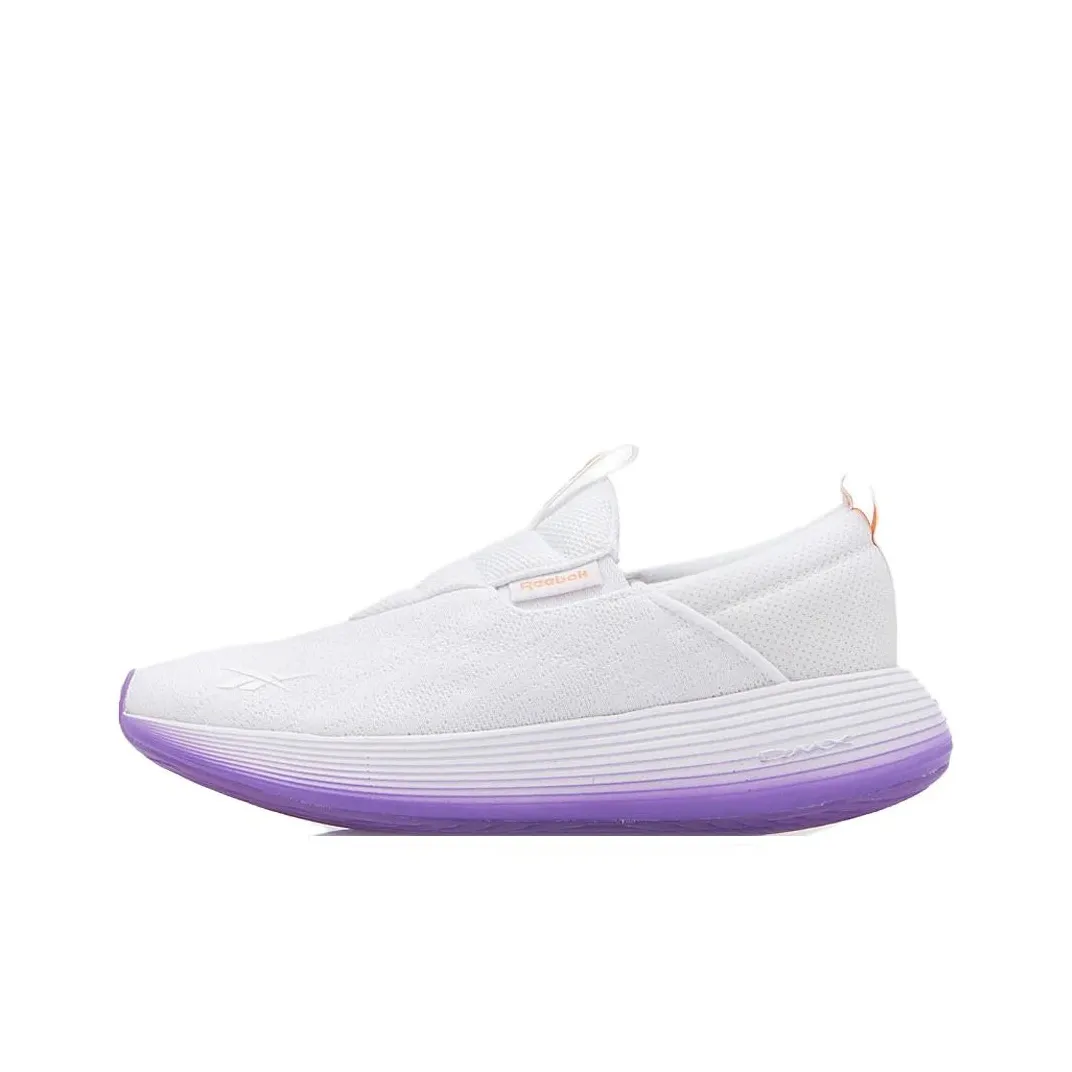 Reebok Dmx Comfort Low Top Casual Running Shoes Unisex White