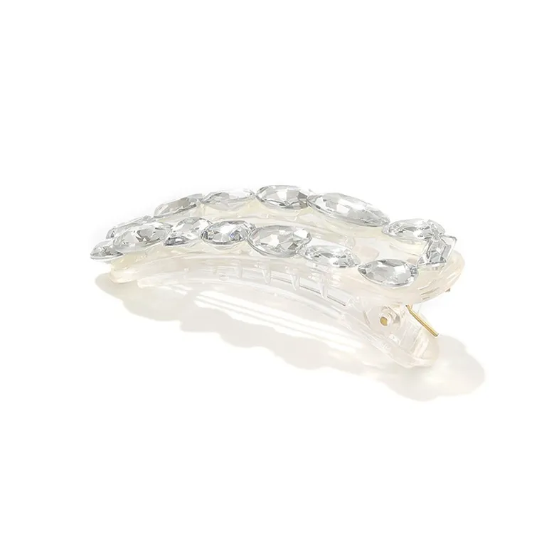 Like A Dream Princess On The Run Sweet Style Hair Clips Acrylic Girlish Heart Versatile Hair Accessory Hairpin Women's