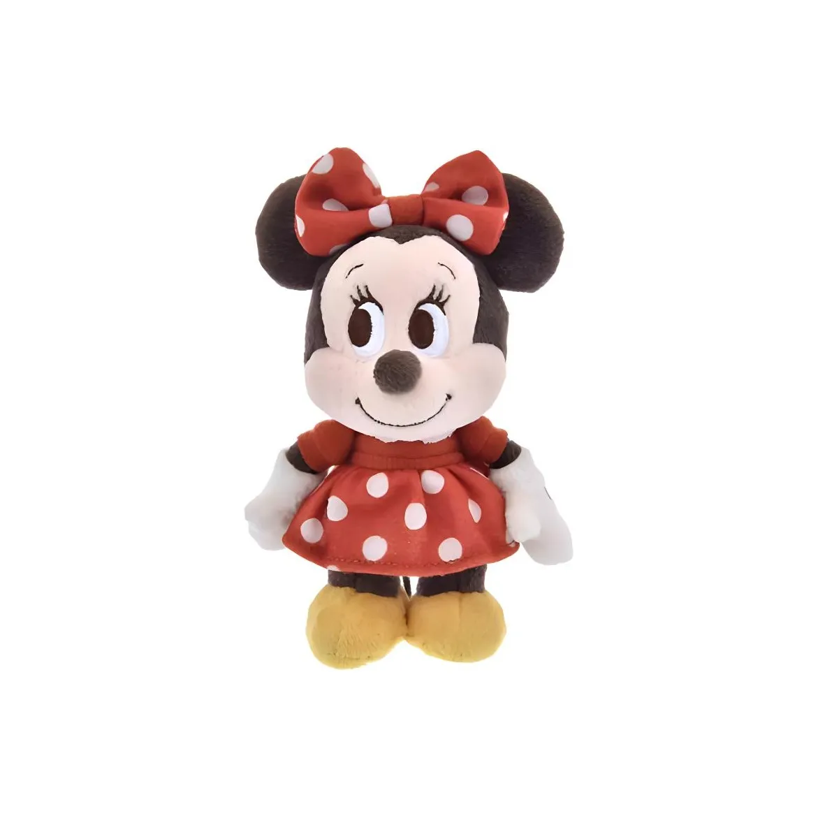 Disney Minnie Vintage Standing Pose Small Ornament Dolls Plush Doll 13cm High Tokyo Disney