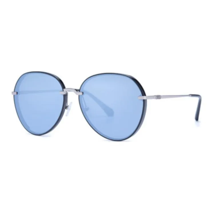 PORTS Сплав Металл Нерегулярная форма Солнцезащитные очки Женские Серебряный