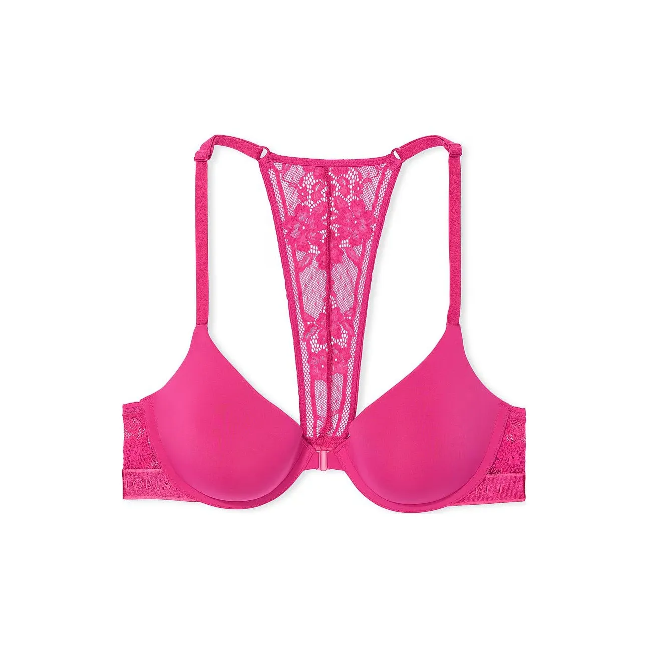 Victoria's Secret The T shirt Lightly Lined Cotton Demi Bra/Luscious Rose Bra Women's Pink
