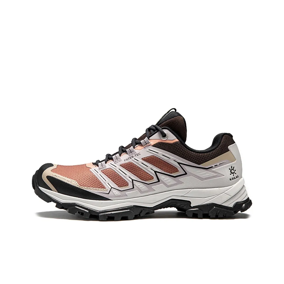 KAILAS Wear-Resistant Breathable Water-Resistant Slip-Resistant Low-Top Hiking Trekking Shoes Women's Maple Forest Dye
