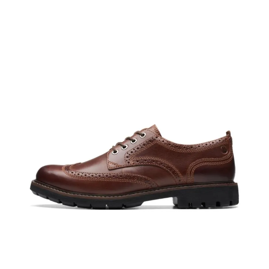 Clarks Dress Shoes Men's Dark Umber