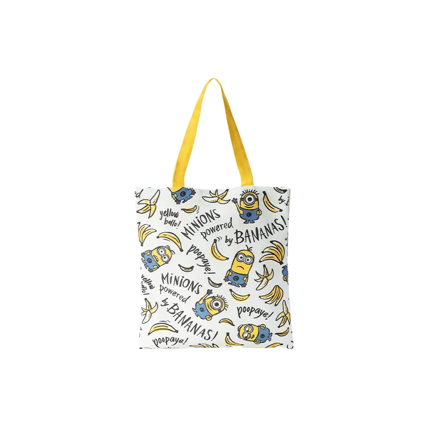 MINIONS Милый Иллюстрация Принт Холщовая Сумка Мерч по IP