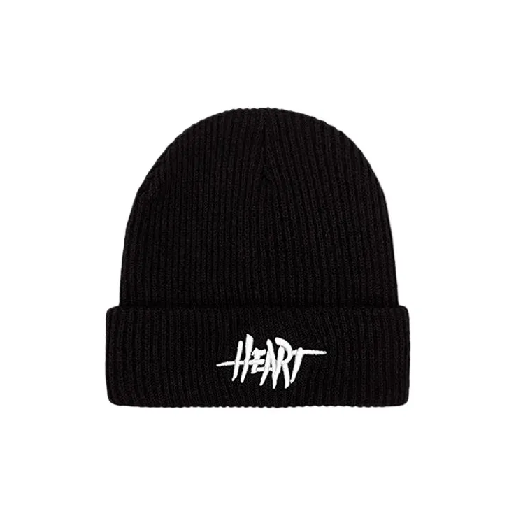 DZP Пряжа Шапки-бини Унисекс Черный Белый