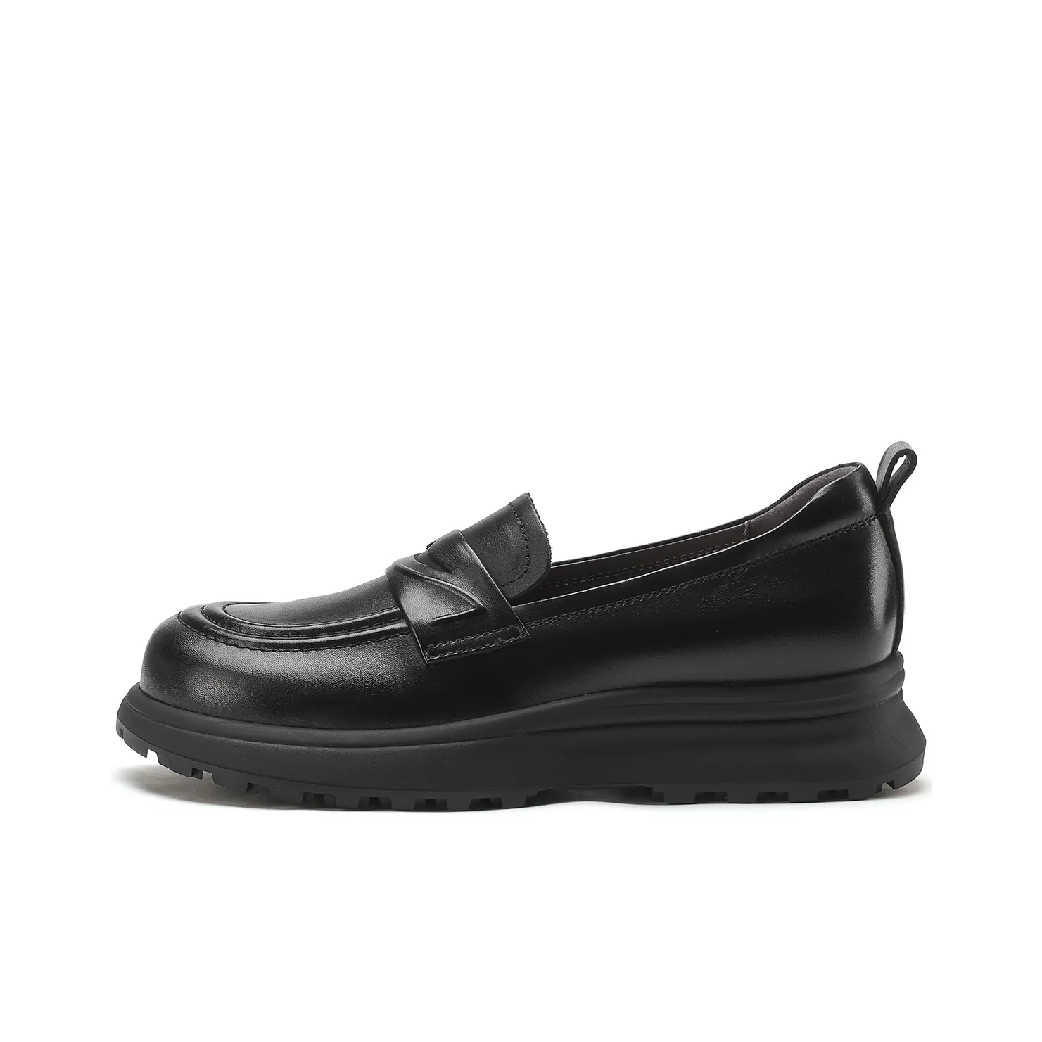 D:FUSE SCANDINAVIA JK Uniform Women's Small Leather Shoes Commute Casual Shoes Loafers Women's
