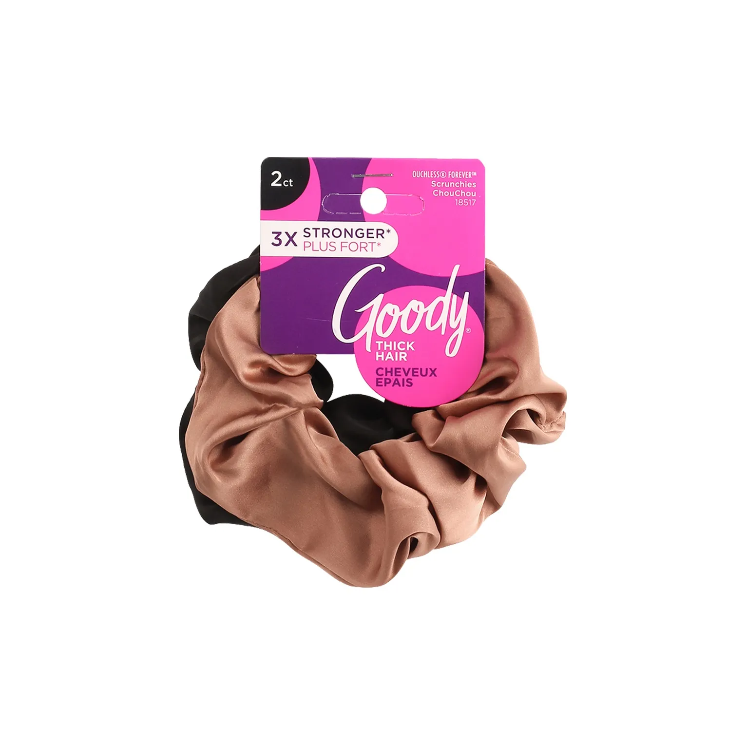 GOODY Ouchless Хлопок Резинка для волос Женская