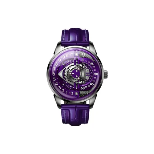 BEHRENS Автоматический Механический Movement Унисекс Rotor Collection Часы 42mm*13,6mm*23mm Фиолетовый