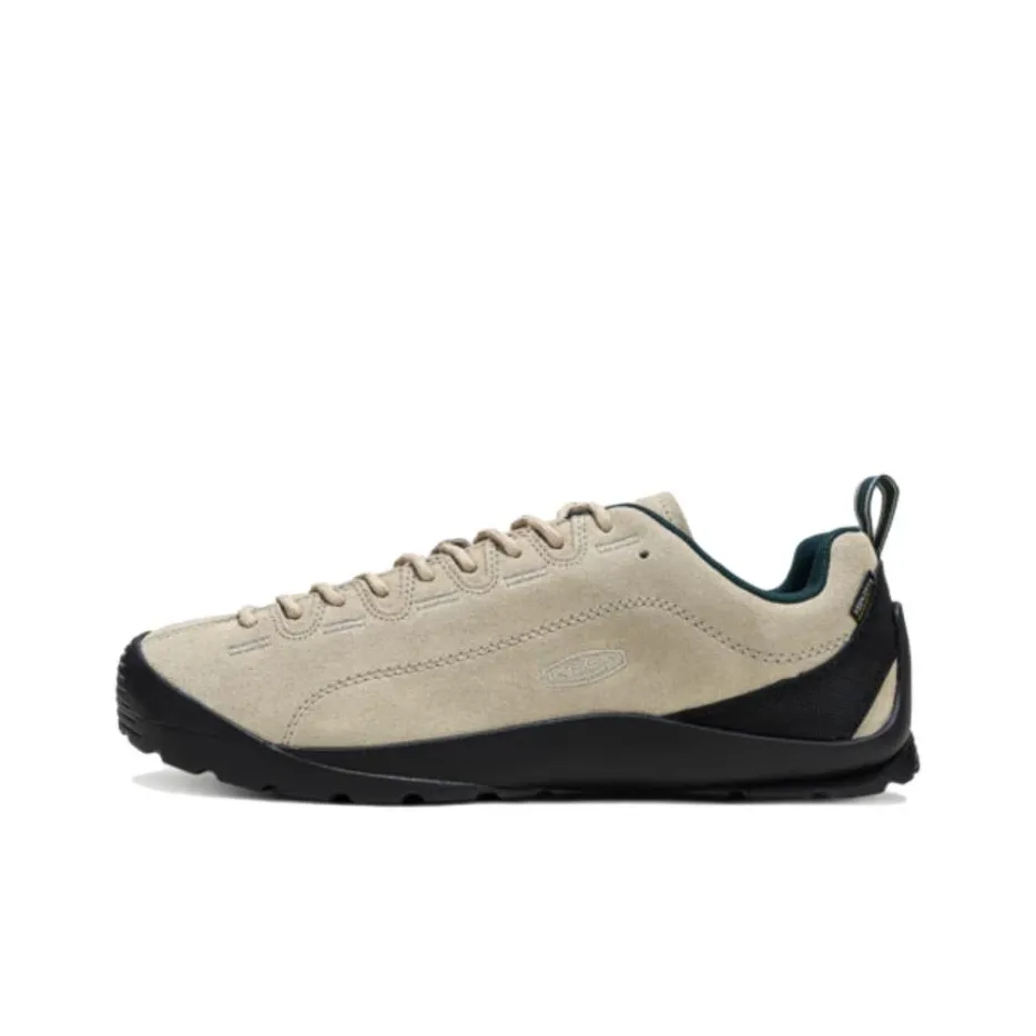 KEEN JASPER WP Non slip Lightweight Low Top Outdoor Shoes Men's Taupe Green